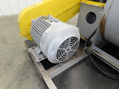Asahi Backward Inclined Centrifugal Blower 18" Impeller 3Ph 5.5kw 230V 4590CFM