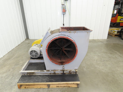 Asahi Backward Inclined Centrifugal Blower 18" Impeller 3Ph 5.5kw 230V 4590CFM
