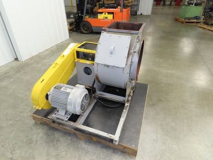 Asahi Backward Inclined Centrifugal Blower 18" Impeller 3Ph 5.5kw 230V 4590CFM