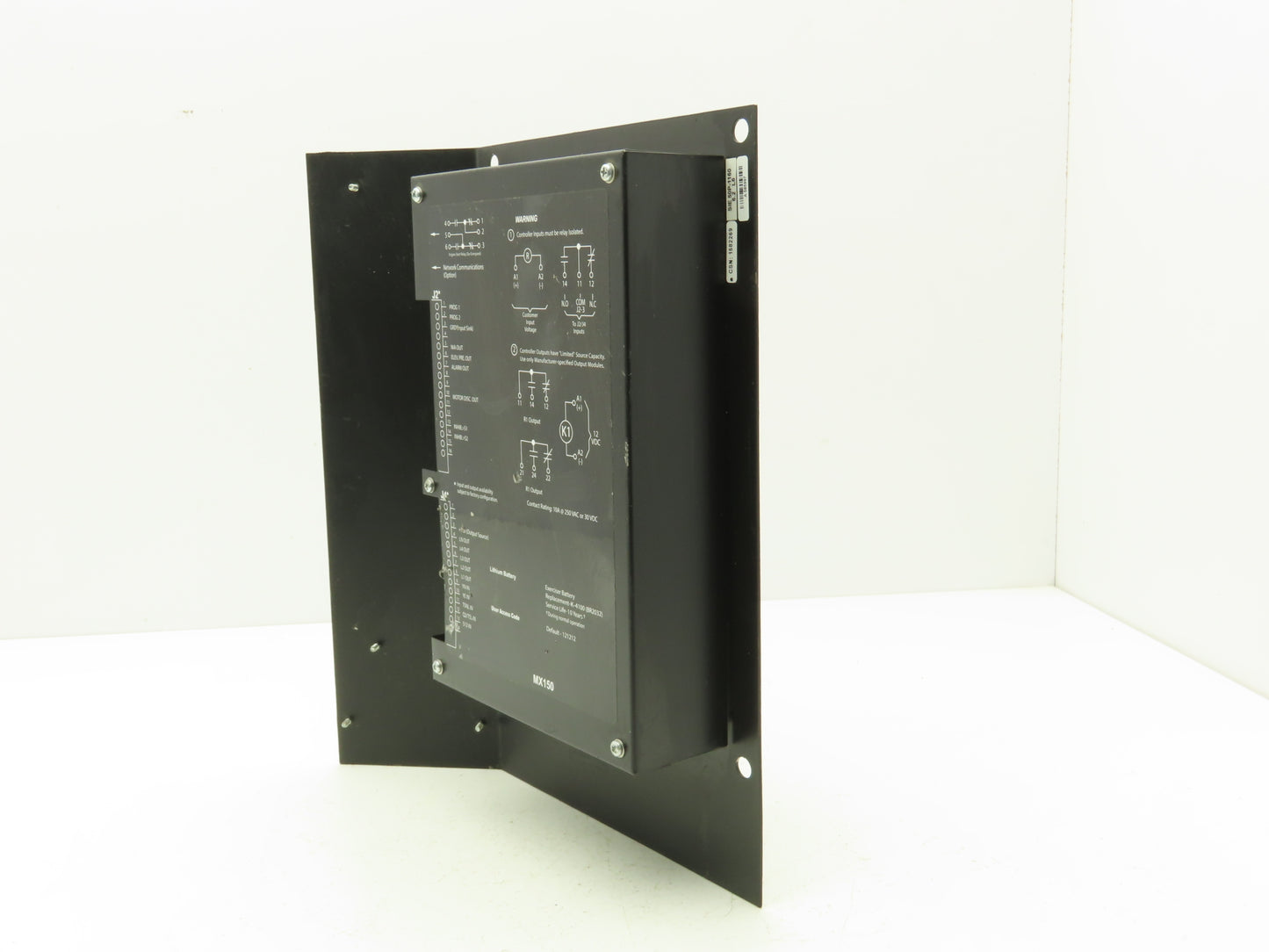 GE Zenith 50P-1160 HMI Operator ATS Controller Display Panel MX150 *Read