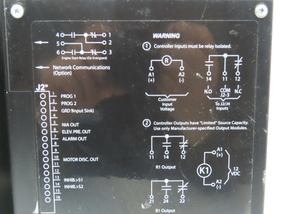 GE Zenith 50P-1160 HMI Operator ATS Controller Display Panel MX150 *Read