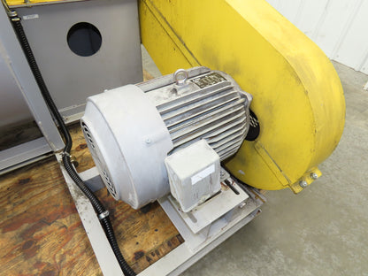 Asahi Backward Inclined Centrifugal Blower 20" Impeller 3Ph 5.5kw 230V 5297CFM