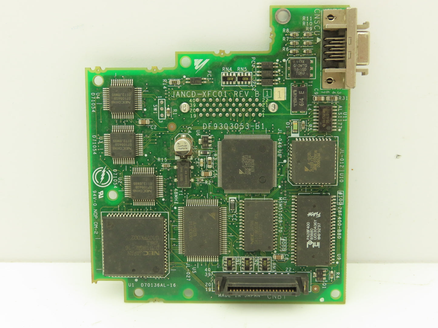 Yaskawa Electric JANCD-XFC01 PCB Printed Circuit Speed Control Board Rev B