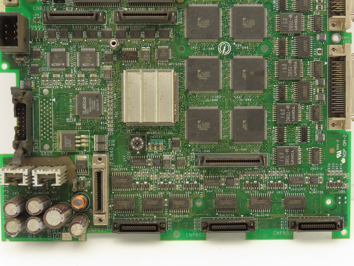 Yaskawa Electric JASP-WRCA01 Motoman Servo Printed Circuit Control Board Rev B