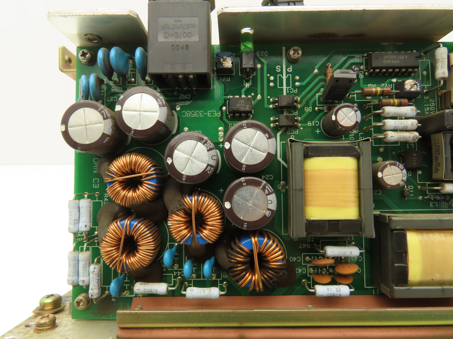 Yasakawa CACR-UP6AAC Servo Drive Unit Top Circuit Board Missing