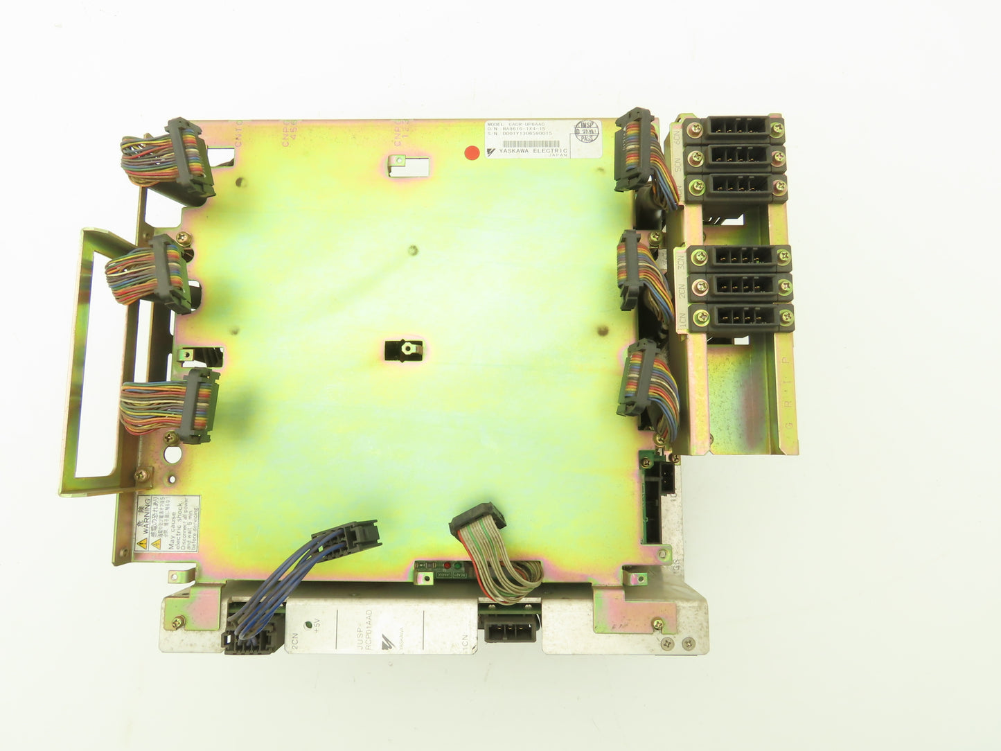 Yasakawa CACR-UP6AAC Servo Drive Unit Top Circuit Board Missing