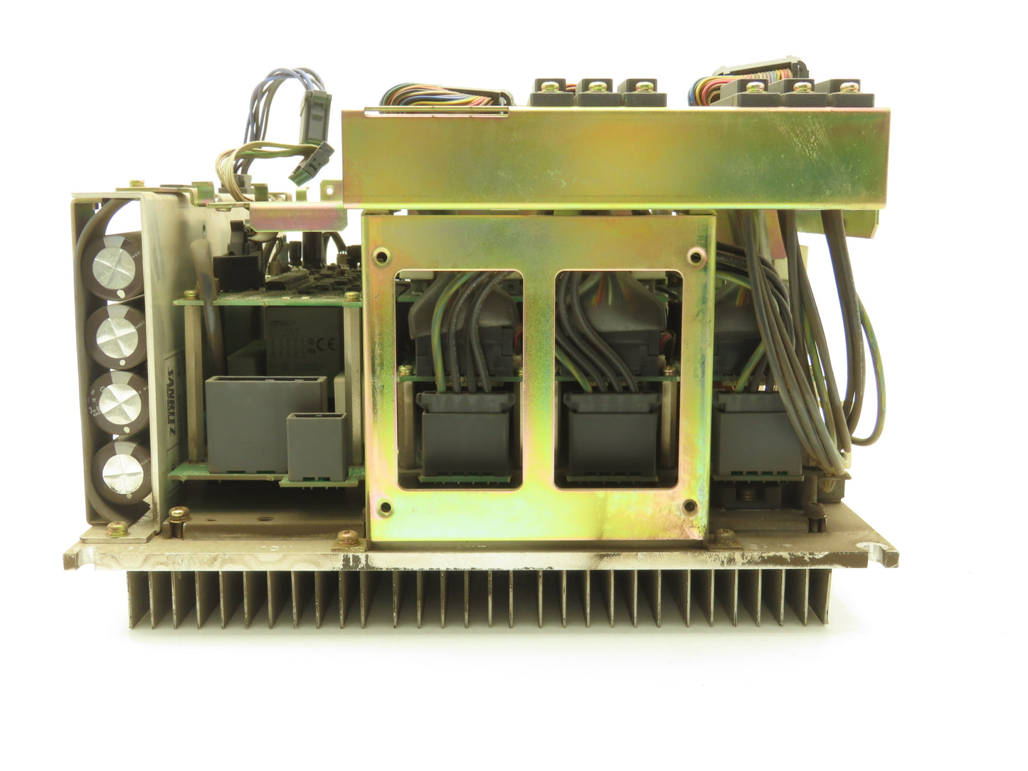 Yasakawa CACR-UP6AAC Servo Drive Unit Top Circuit Board Missing