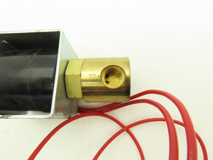 Asco UFTX8262134 Solenoid Operated Shut Off Valve NO 1/4" NPT24VDC 0-300PSI Air