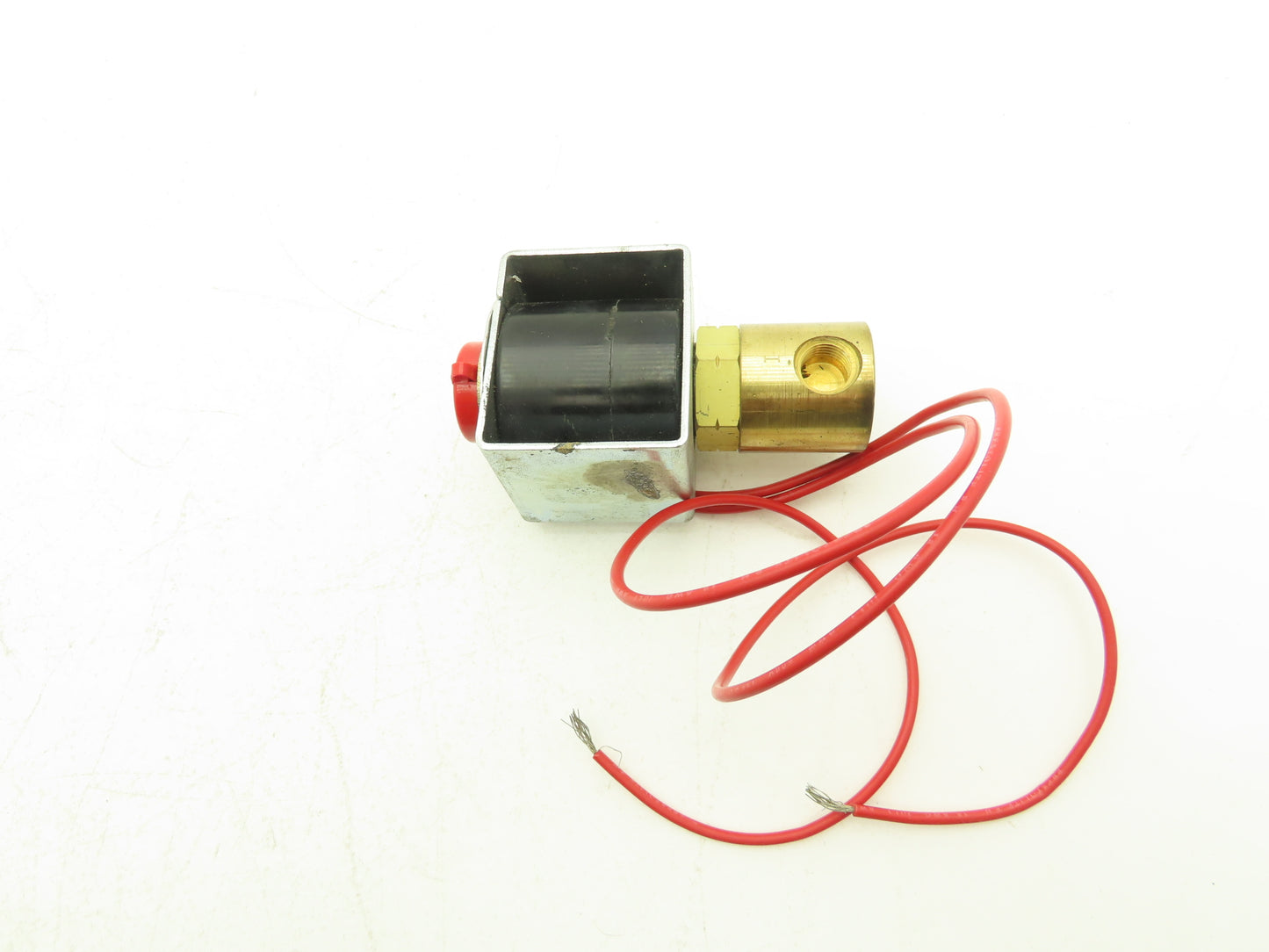 Asco UFTX8262134 Solenoid Operated Shut Off Valve NO 1/4" NPT24VDC 0-300PSI Air