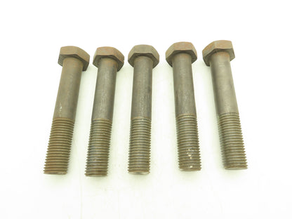 Hex Head Screw, 1-3/4"-5 Thread Size, 10" Long Grade B7 Lot of 5