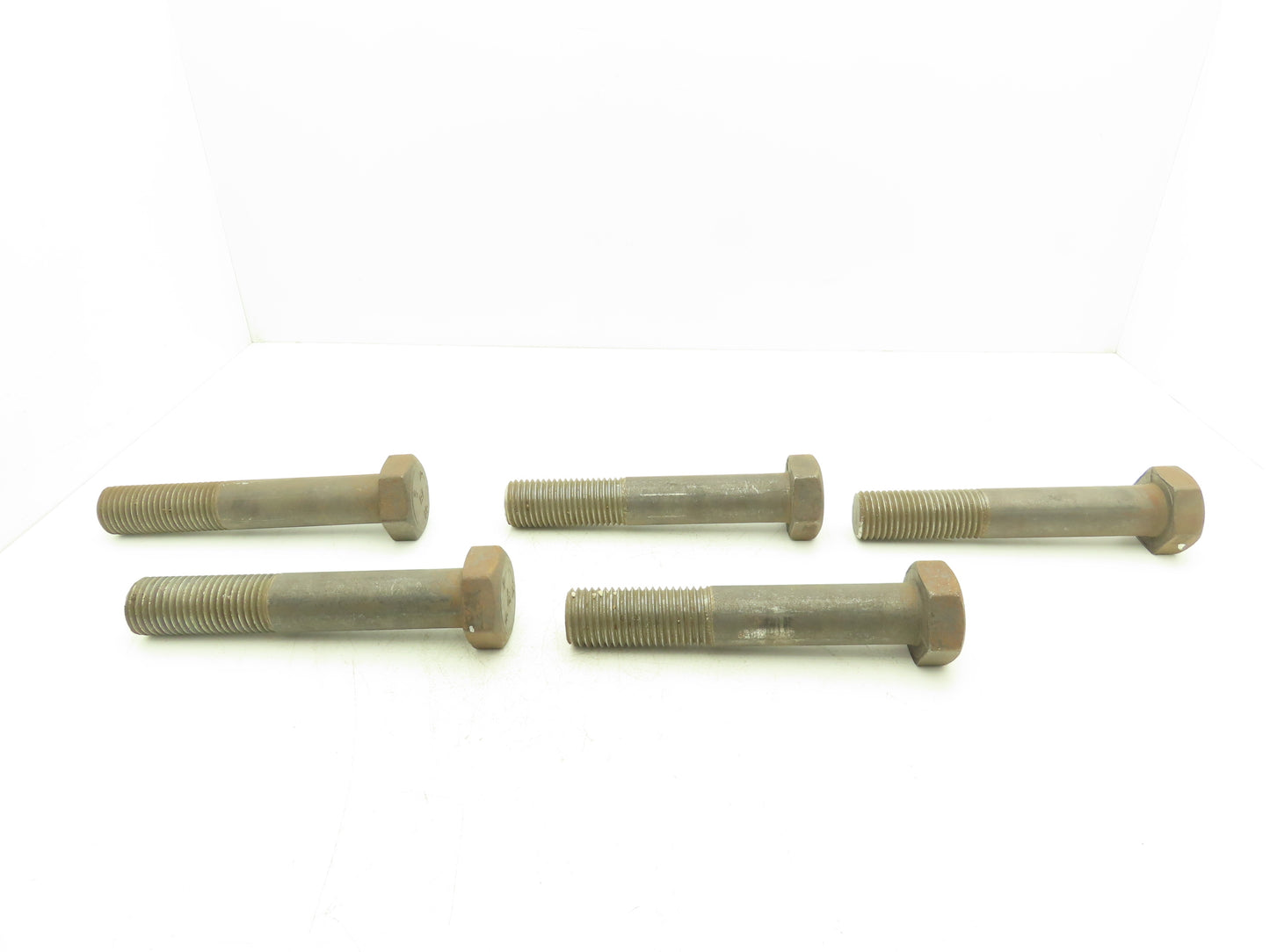 Hex Head Screw, 1-3/4"-5 Thread Size, 10" Long Grade B7 Lot of 5