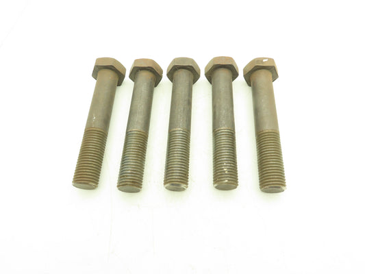 Hex Head Screw, 1-3/4"-5 Thread Size, 10" Long Grade B7 Lot of 5