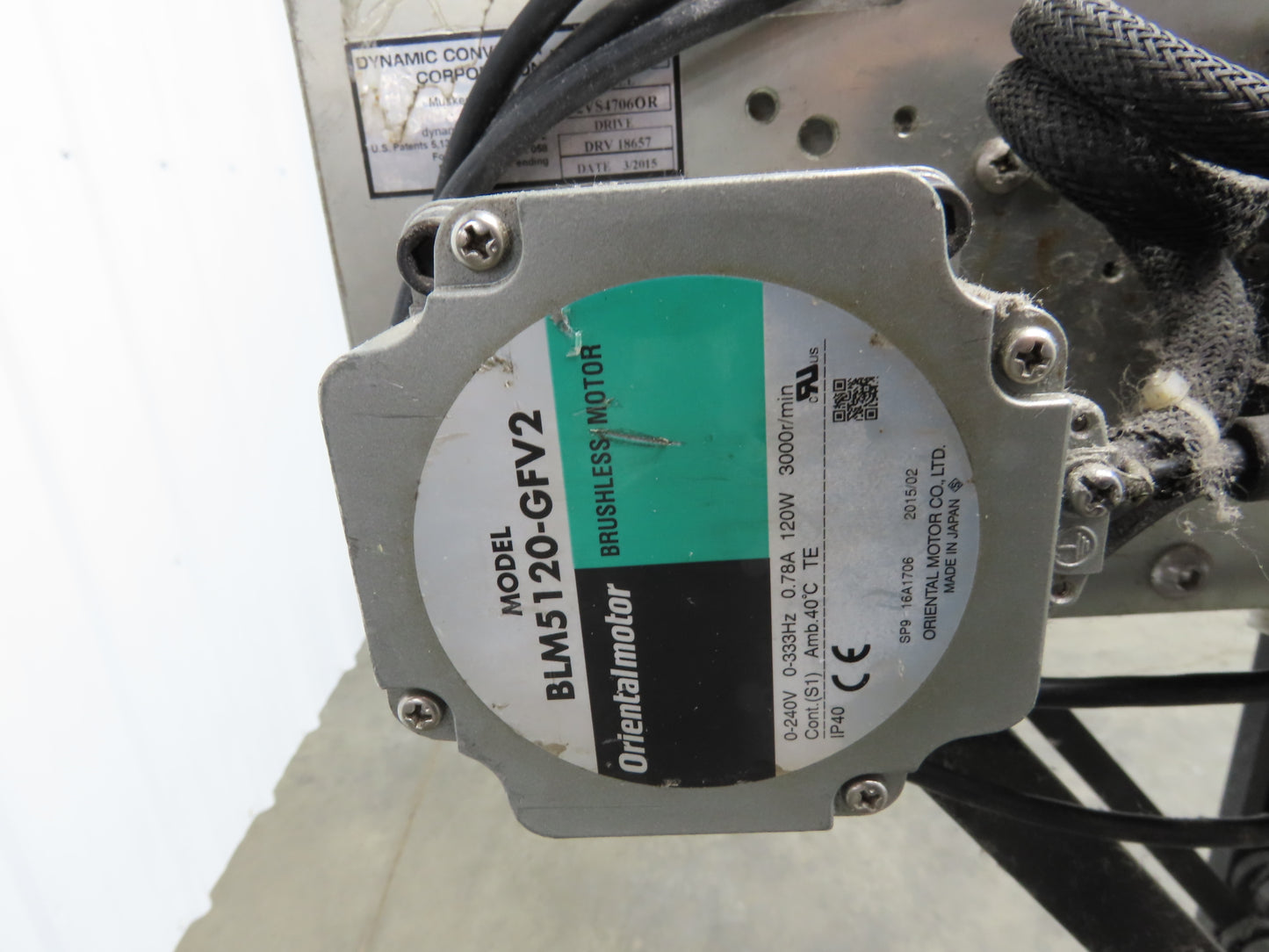 Dynacon 12"x 9' Portable Cleated Belt Incline Conveyor 115V Variable Speed