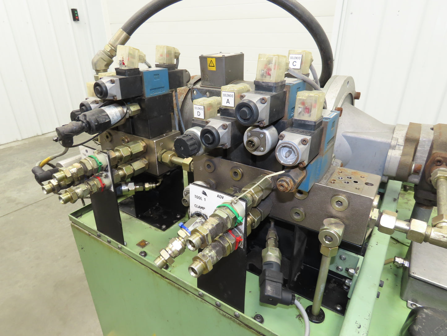 Voith IPH3-10 Henrob Hydraulic Power Unit 3000 PSI 10Hp Rexroth Pump 50 Gal