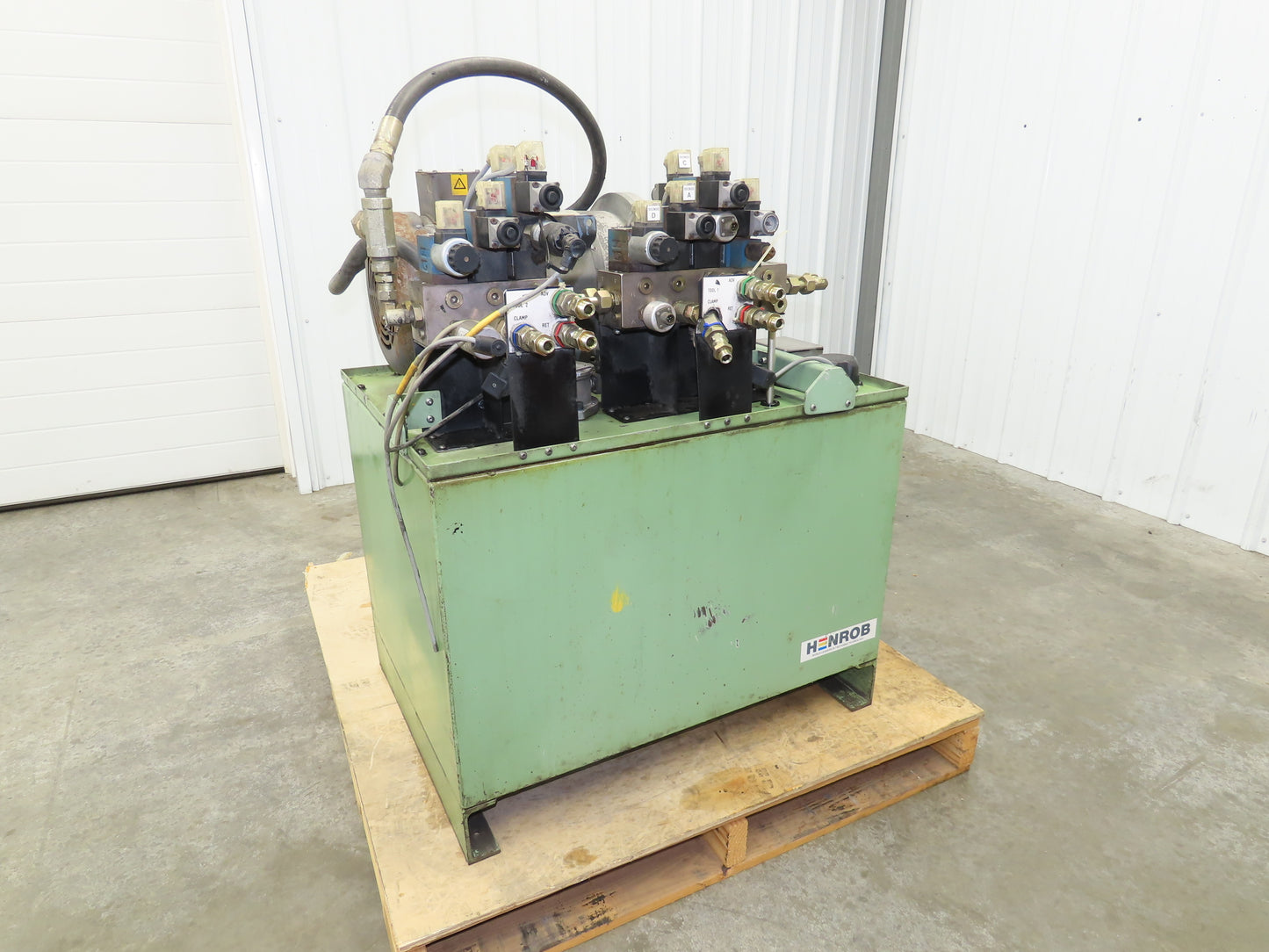 Voith IPH3-10 Henrob Hydraulic Power Unit 3000 PSI 10Hp Rexroth Pump 50 Gal