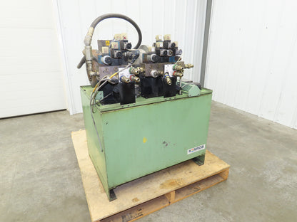 Voith IPH3-10 Henrob Hydraulic Power Unit 3000 PSI 10Hp Rexroth Pump 50 Gal