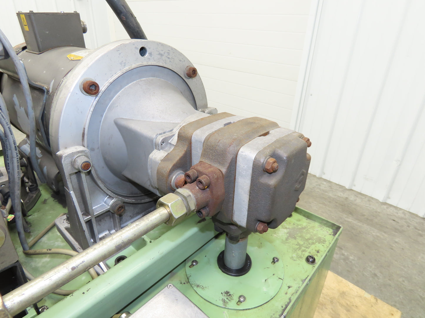 Voith IPH3-10 Henrob Hydraulic Power Unit 3000 PSI 10Hp Rexroth Pump 50 Gal