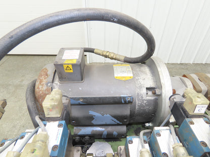 Voith IPH3-10 Henrob Hydraulic Power Unit 3000 PSI 10Hp Rexroth Pump 50 Gal