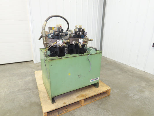Voith IPH3-10 Henrob Hydraulic Power Unit 3000 PSI 10Hp Rexroth Pump 50 Gal