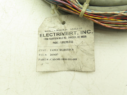 Fanuc Robotics CAS-ME-1800-101-009 Servo Cable 7M Length 24 Conductors 24 Pin
