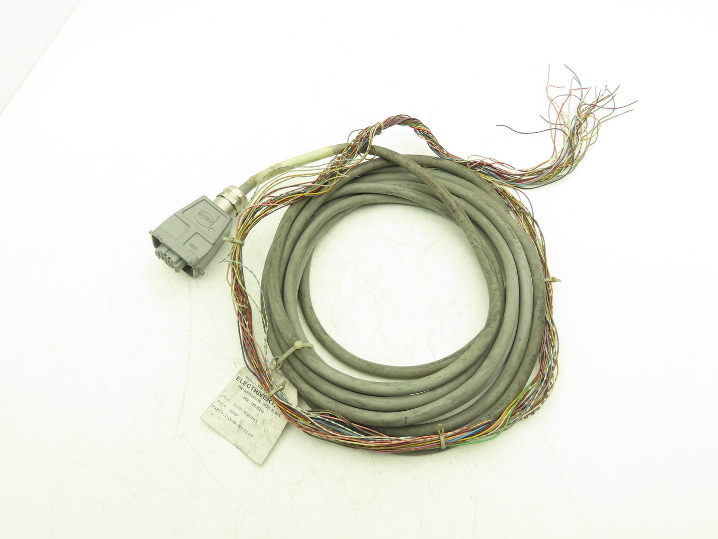 Fanuc Robotics CAS-ME-1800-101-009 Servo Cable 7M Length 24 Conductors 24 Pin