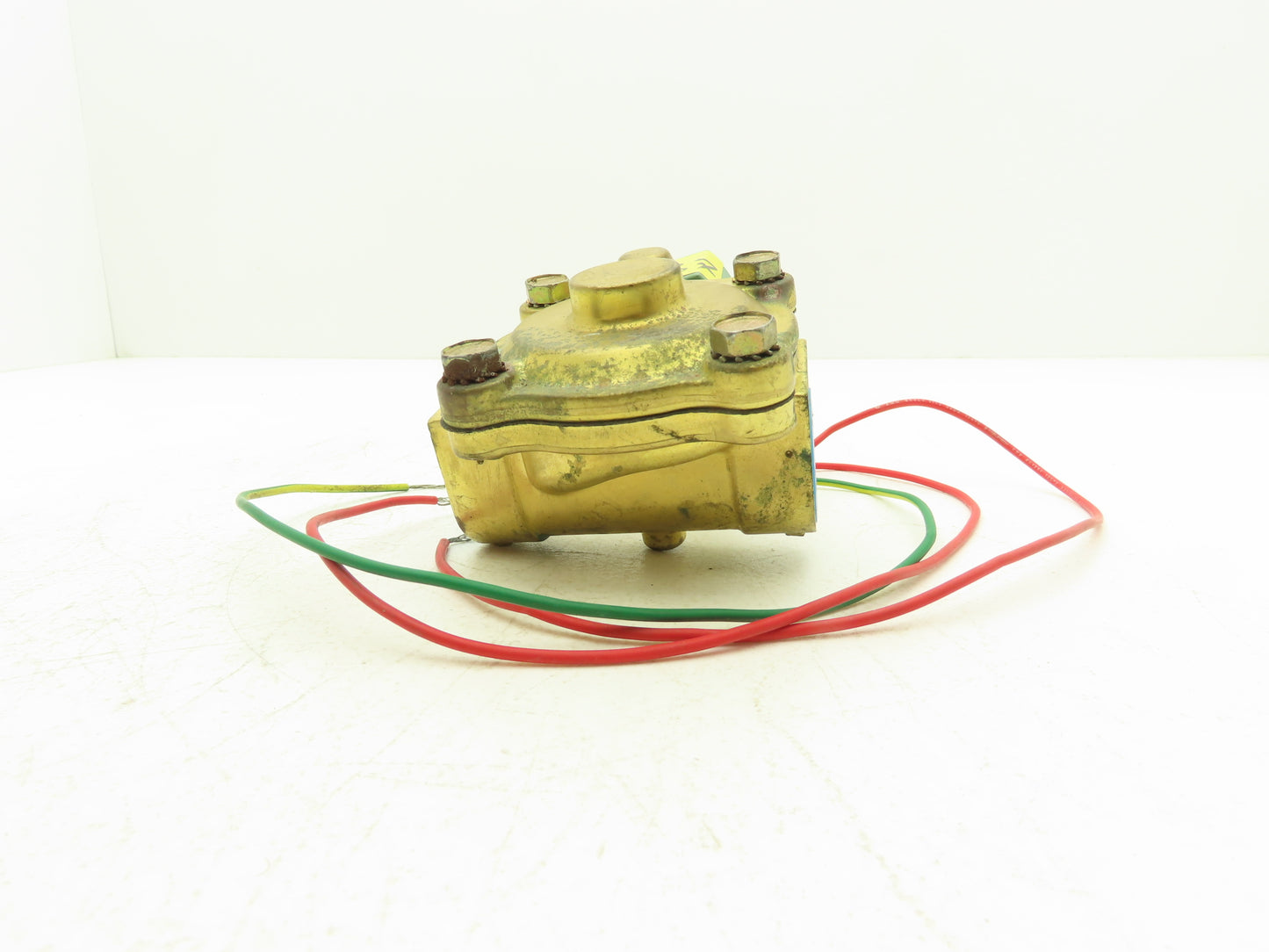 Asco 8210G4 Brass Solenoid Valve 2-Way 1"NPT 120VAC Normally Closed 5-150 PSI