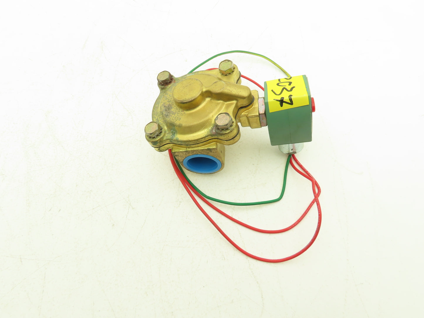Asco 8210G4 Brass Solenoid Valve 2-Way 1"NPT 120VAC Normally Closed 5-150 PSI