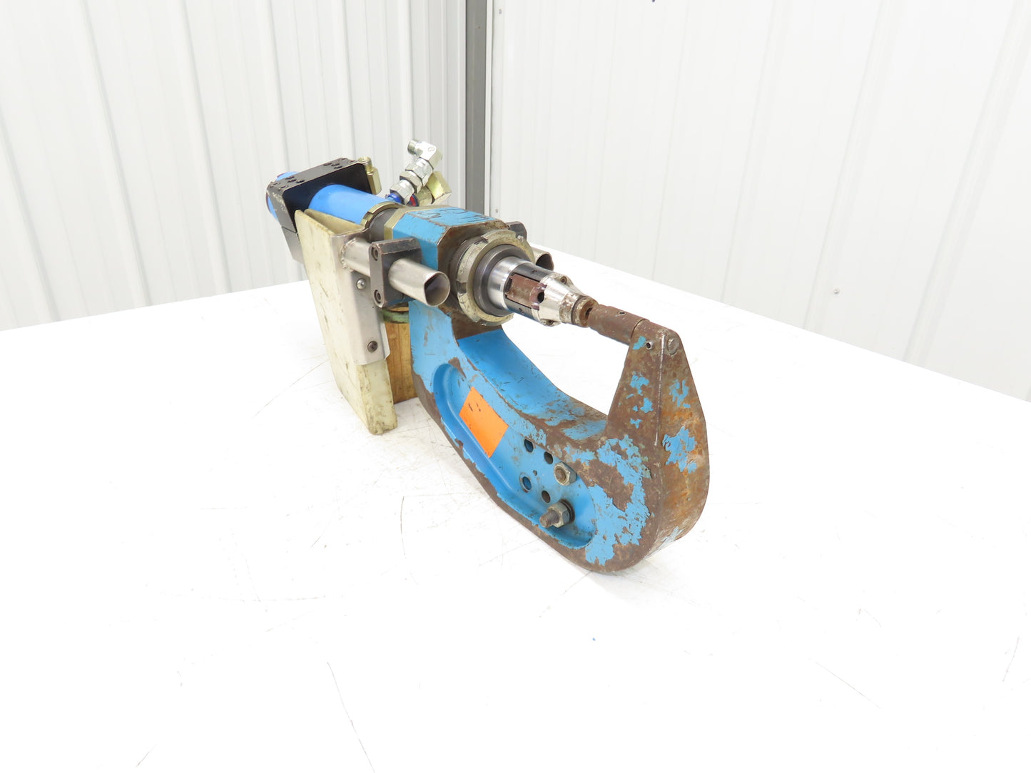 Henrob M14010 K9 Self Piercing Rivet Setter Head Hydraulic Powered 3-3/8" Throat