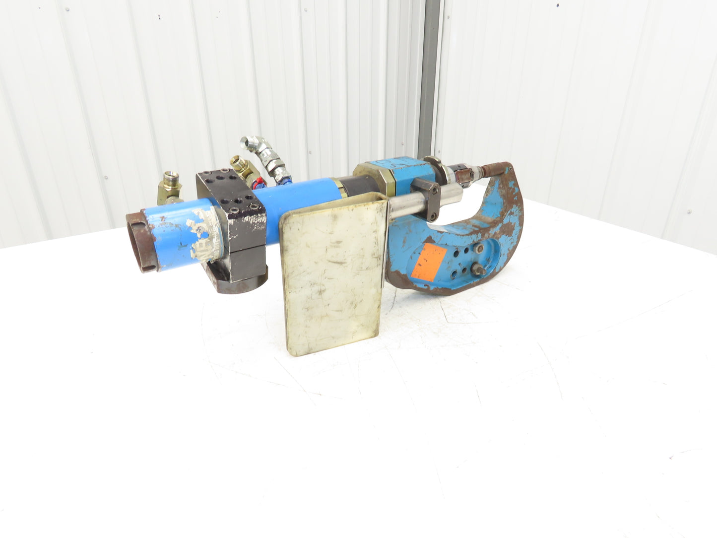 Henrob M14010 K9 Self Piercing Rivet Setter Head Hydraulic Powered 3-3/8" Throat