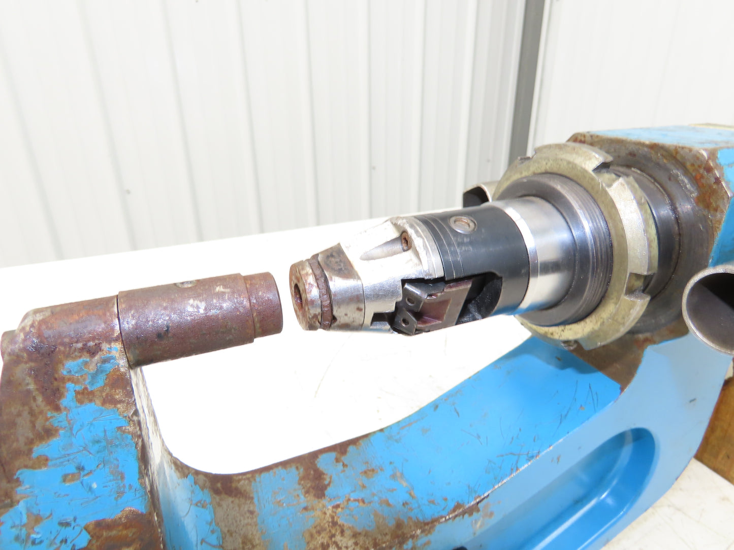 Henrob M14010 K9 Self Piercing Rivet Setter Head Hydraulic Powered 3-3/8" Throat