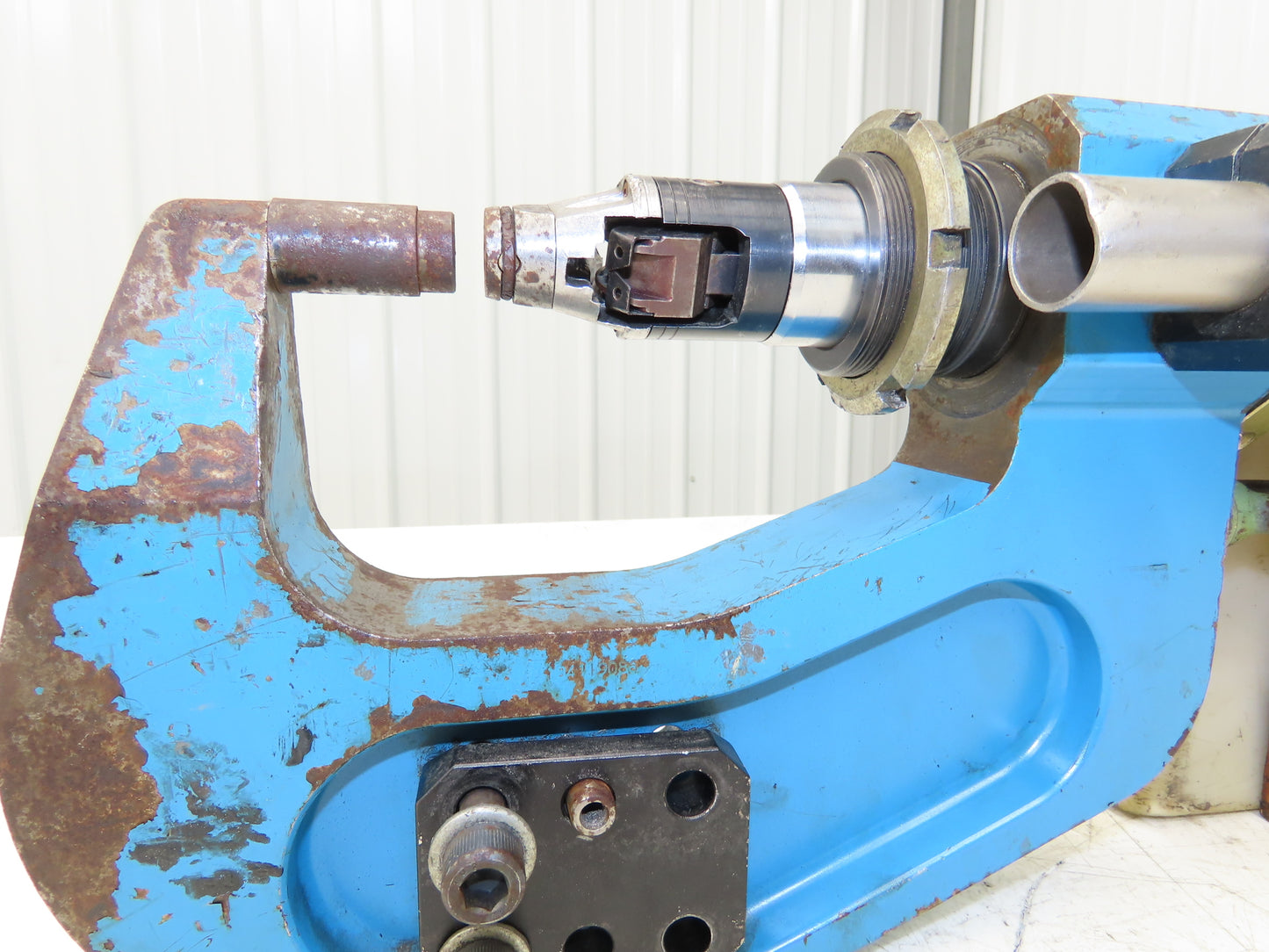 Henrob M14010 K9 Self Piercing Rivet Setter Head Hydraulic Powered 3-3/8" Throat