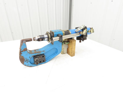 Henrob M14010 K9 Self Piercing Rivet Setter Head Hydraulic Powered 3-3/8" Throat