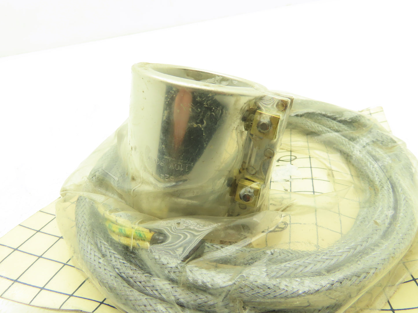 Krauss Maffei 624-1210 Band Heater 800W 110V Steel Braided Cable Casing