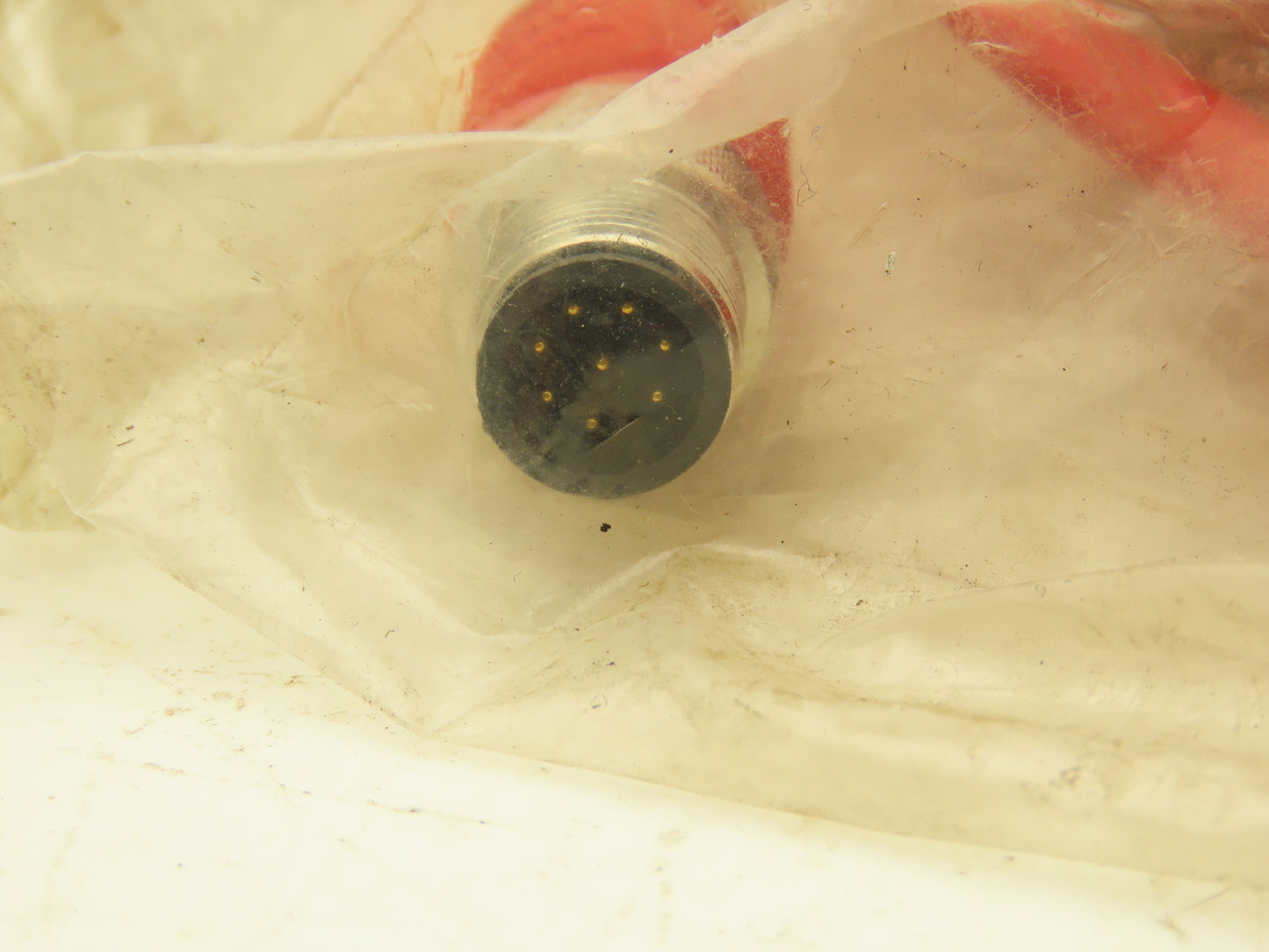 TURCK RKM8 RSC E80-7 M Cordset Double Ended 8 Pin Male 1" M12 Female Connector