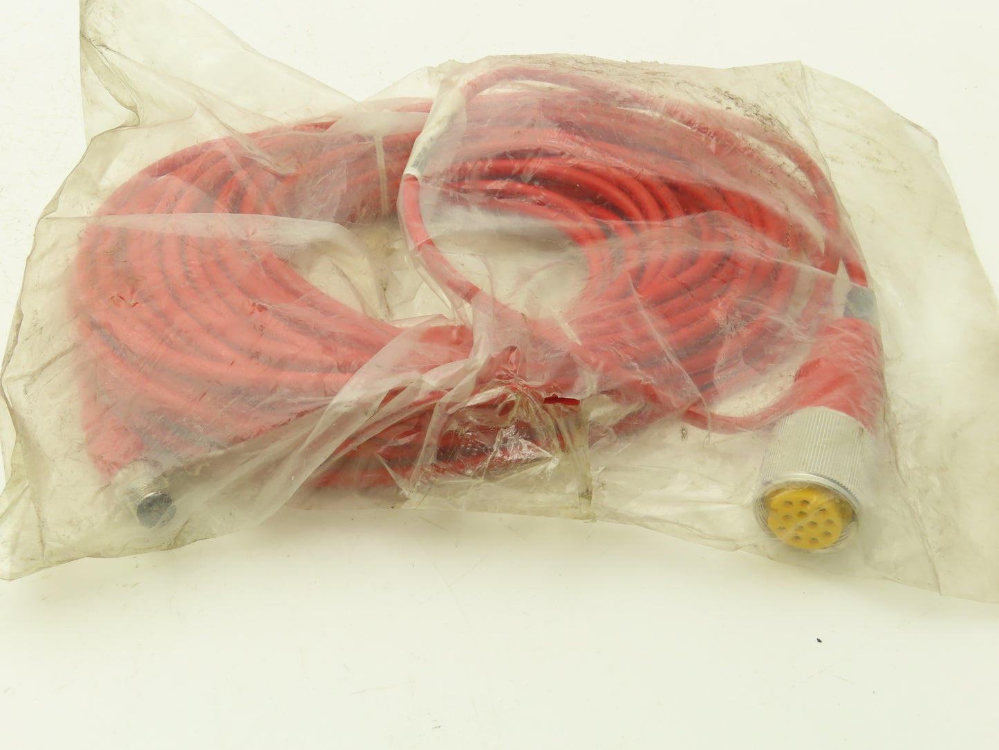 TURCK RKM8 RSC E80-7 M Cordset Double Ended 8 Pin Male 1" M12 Female Connector