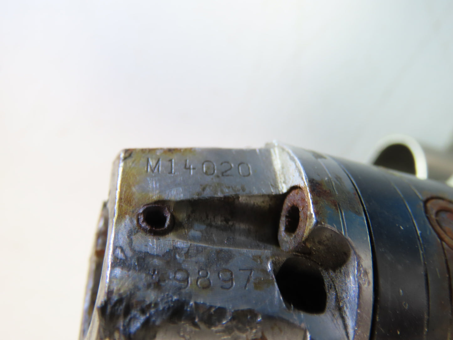 Henrob M14020 Self Piercing Rivet Setter Head Hydraulic Powered 3-3/8" Throat