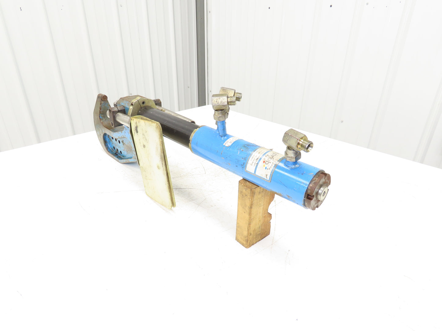 Henrob M14020 Self Piercing Rivet Setter Head Hydraulic Powered 3-3/8" Throat