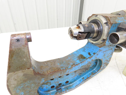 Henrob M14020 Self Piercing Rivet Setter Head Hydraulic Powered 3-3/8" Throat