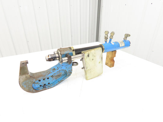 Henrob M14020 Self Piercing Rivet Setter Head Hydraulic Powered 3-3/8" Throat