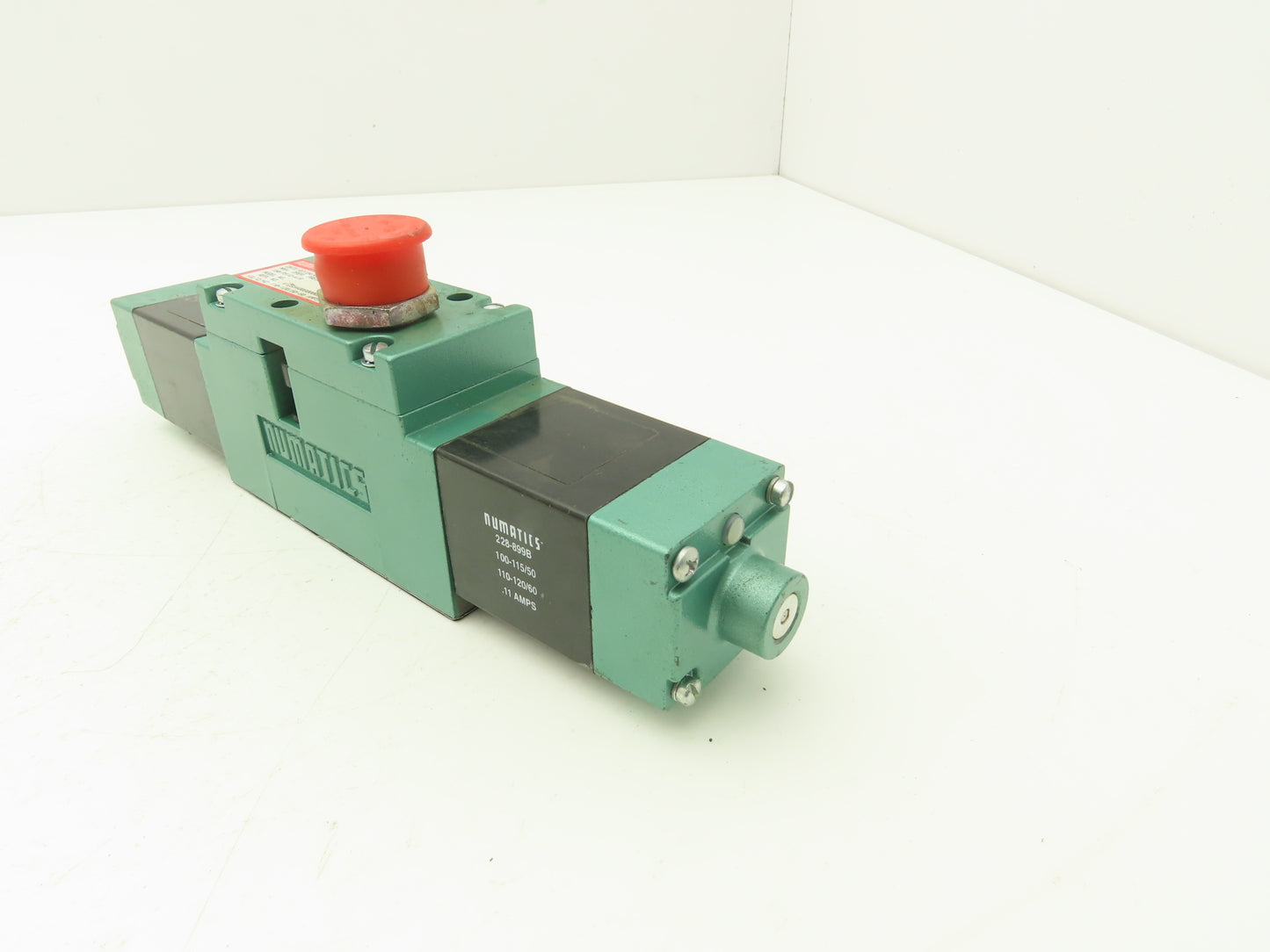 Numatics A12SS4008000030 Pneumatic Double Solenoid Valve 120V 150 PSI 5/2 MK15