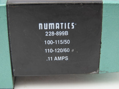 Numatics A12SS4008000030 Pneumatic Double Solenoid Valve 120V 150 PSI 5/2 MK15