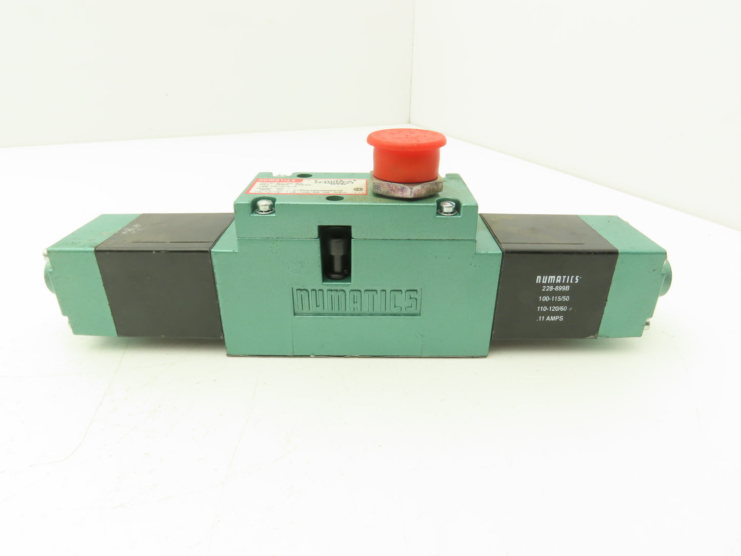 Numatics A12SS4008000030 Pneumatic Double Solenoid Valve 120V 150 PSI 5/2 MK15