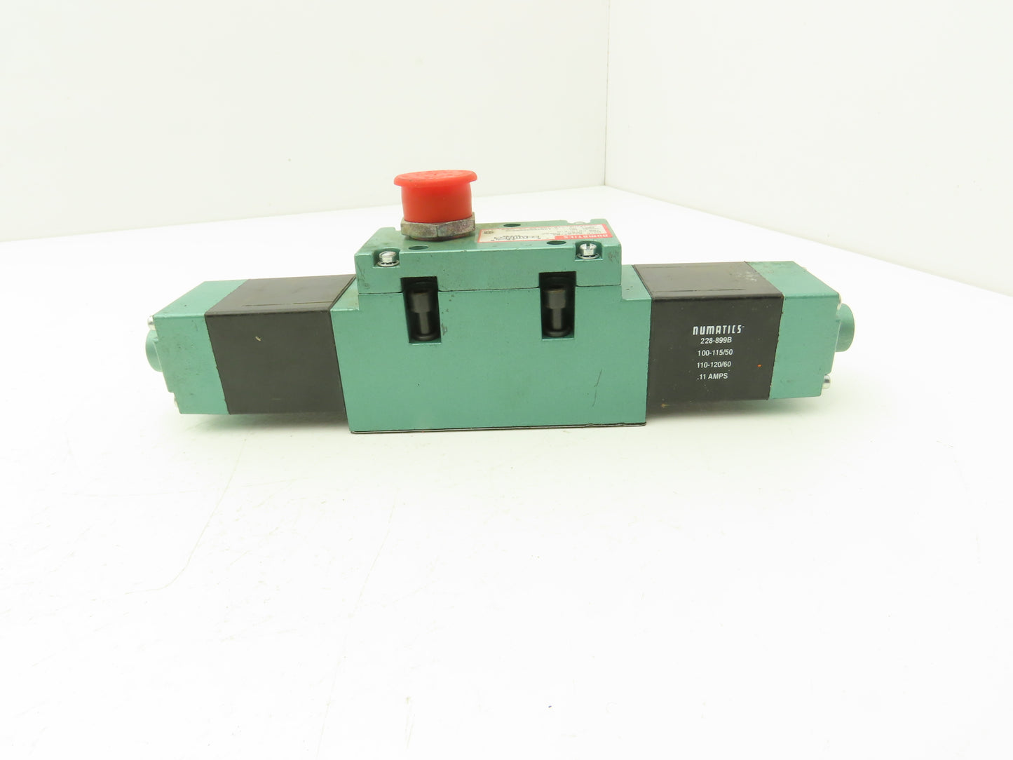 Numatics A12SS4008000030 Pneumatic Double Solenoid Valve 120V 150 PSI 5/2 MK15