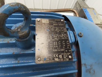 Vickers V101P4P1A20 Hydraulic Power Unit 12 Gal 4gpm 2500psi 3Hp 230/460V 3PH