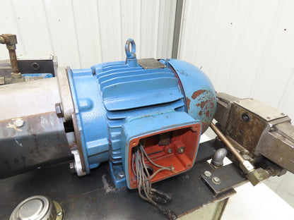 Vickers V101P4P1A20 Hydraulic Power Unit 12 Gal 4gpm 2500psi 3Hp 230/460V 3PH