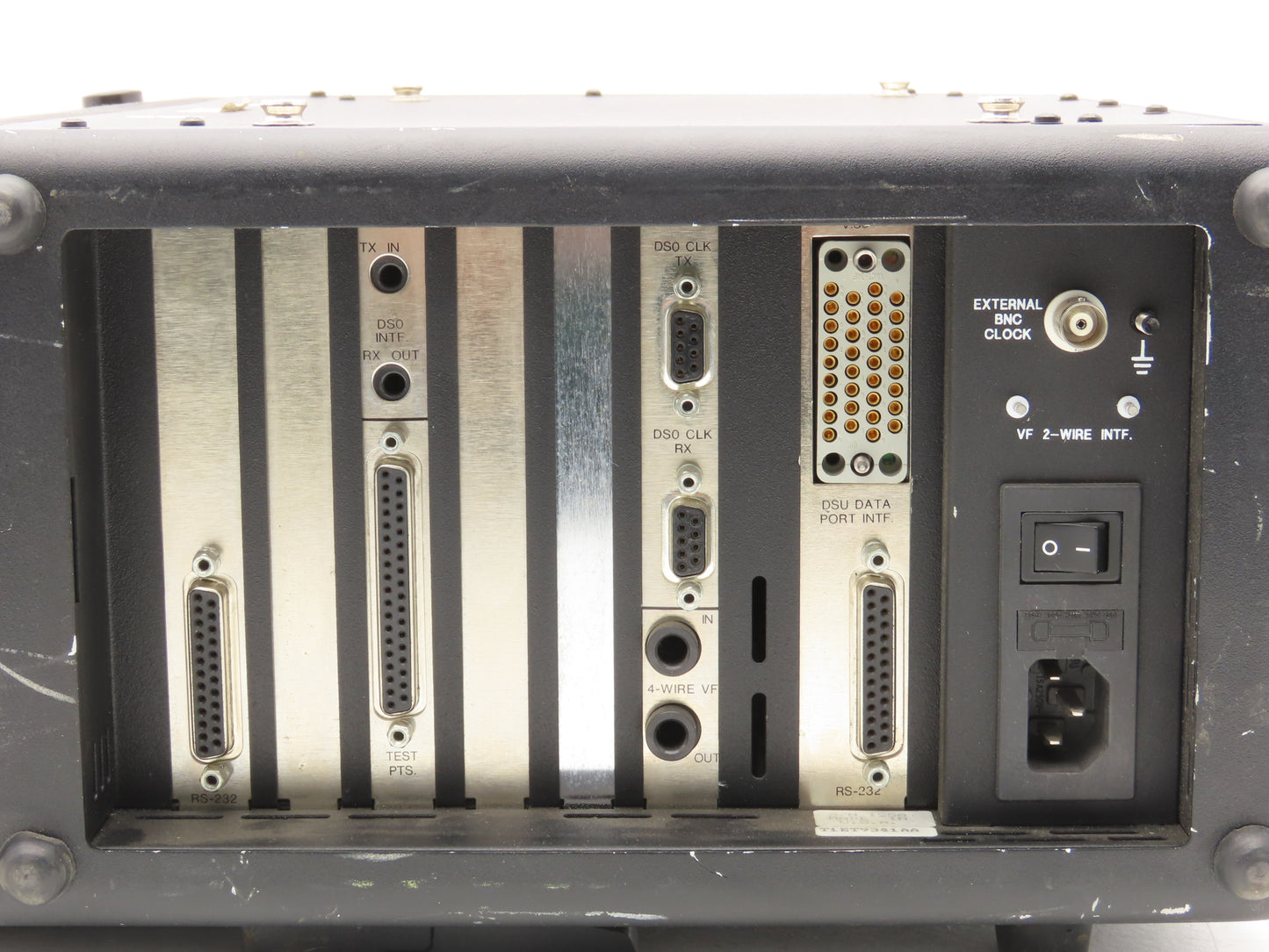 TTC T-Berd 224 PCM Communications Analyzer 120VAC Test Module With Keypad 41934