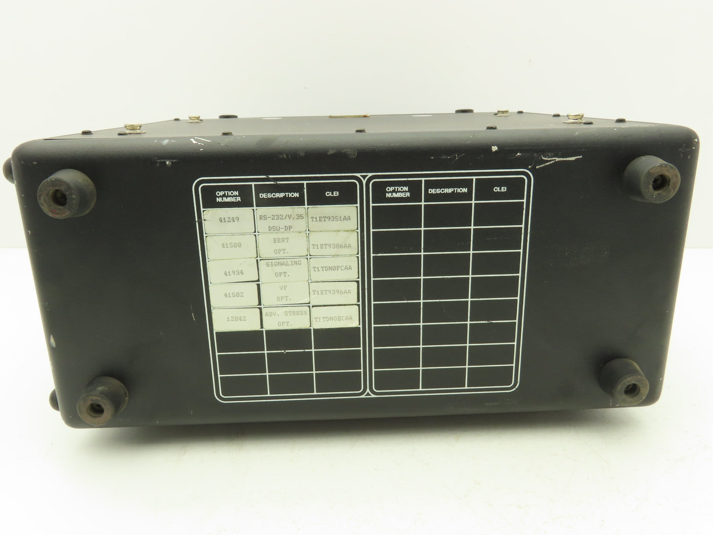 TTC T-Berd 224 PCM Communications Analyzer 120VAC Test Module With Keypad 41934