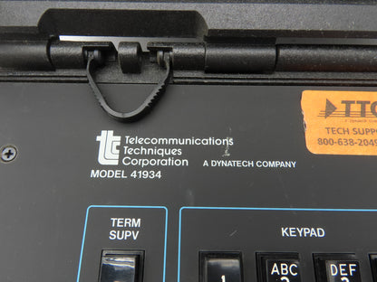 TTC T-Berd 224 PCM Communications Analyzer 120VAC Test Module With Keypad 41934