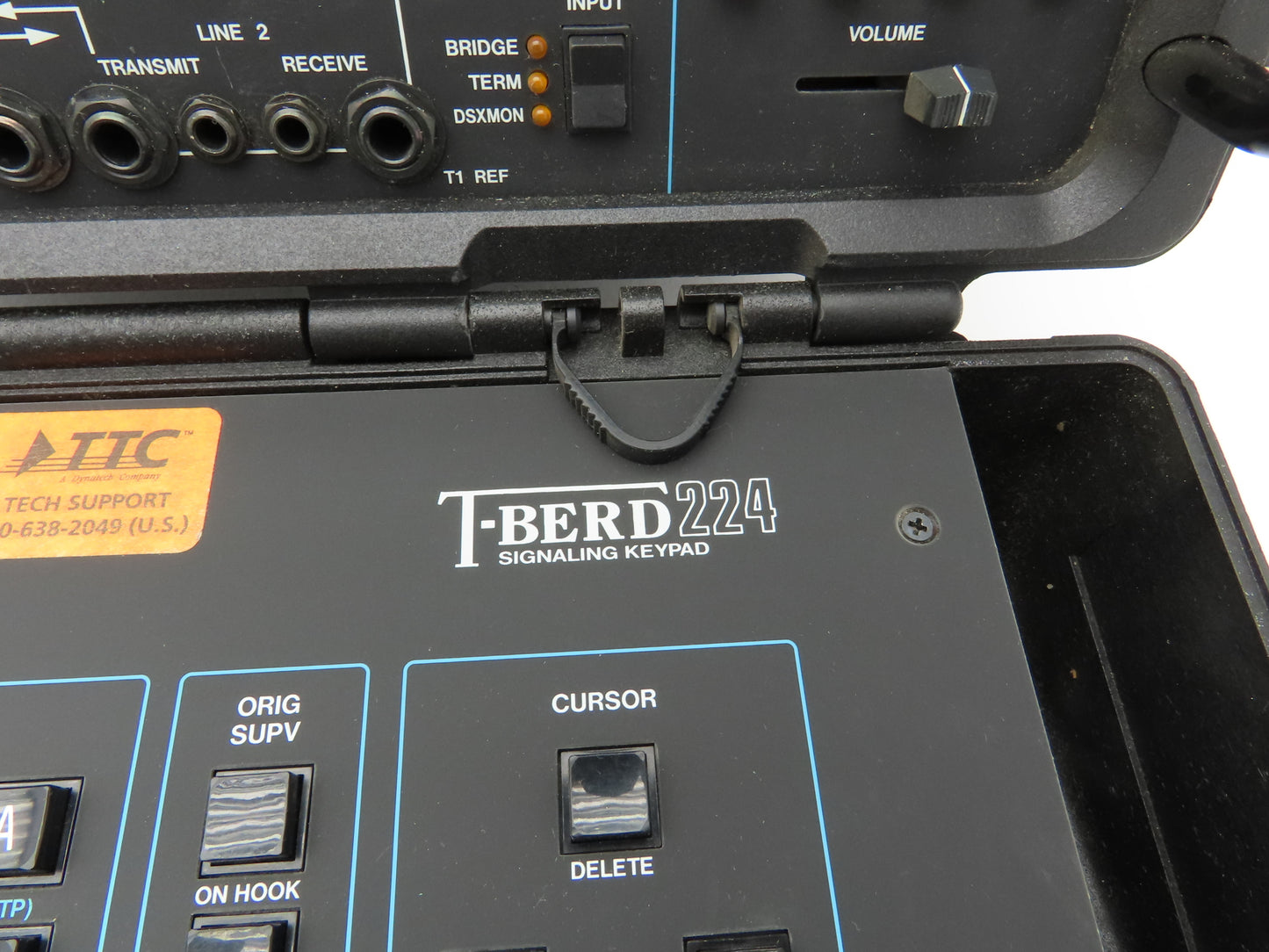 TTC T-Berd 224 PCM Communications Analyzer 120VAC Test Module With Keypad 41934