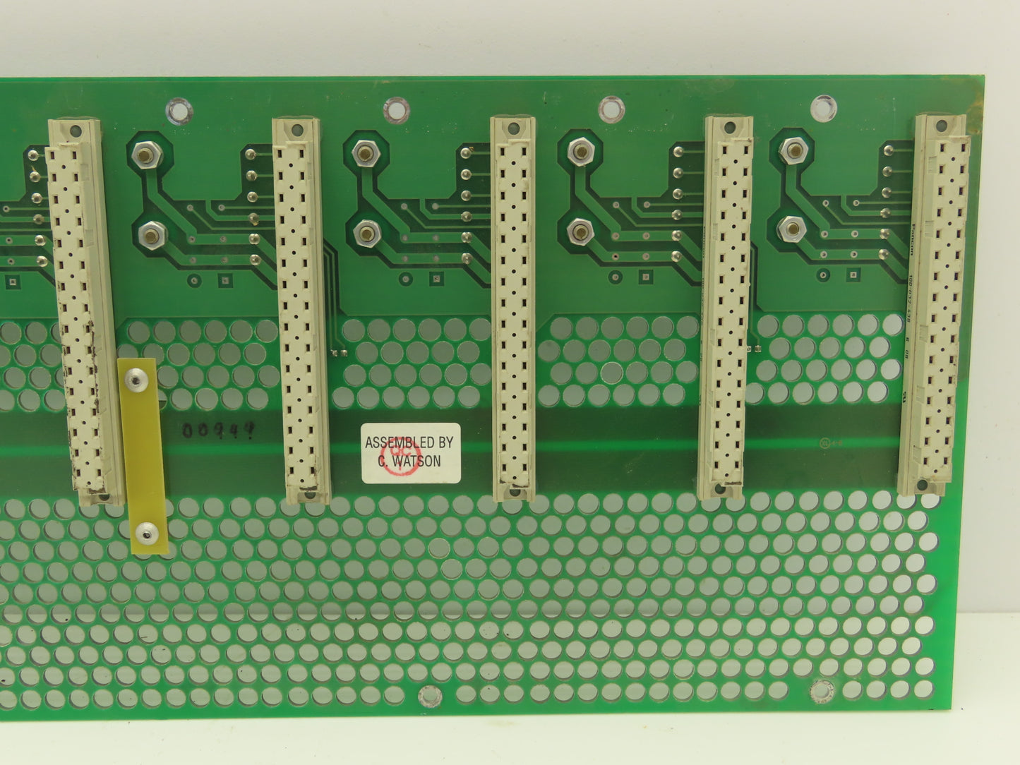 IED IED6800-8 Printed Circuit Board Slot Rack Backplane Rev 2.02